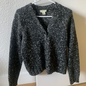 100% Wool Cropped Cardigan
